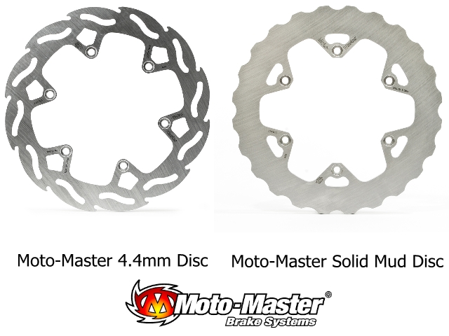 Moto Master remschijf 4mm-solid achter