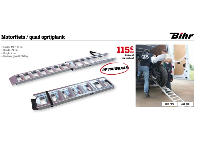 Oprijplaat Beta Motor