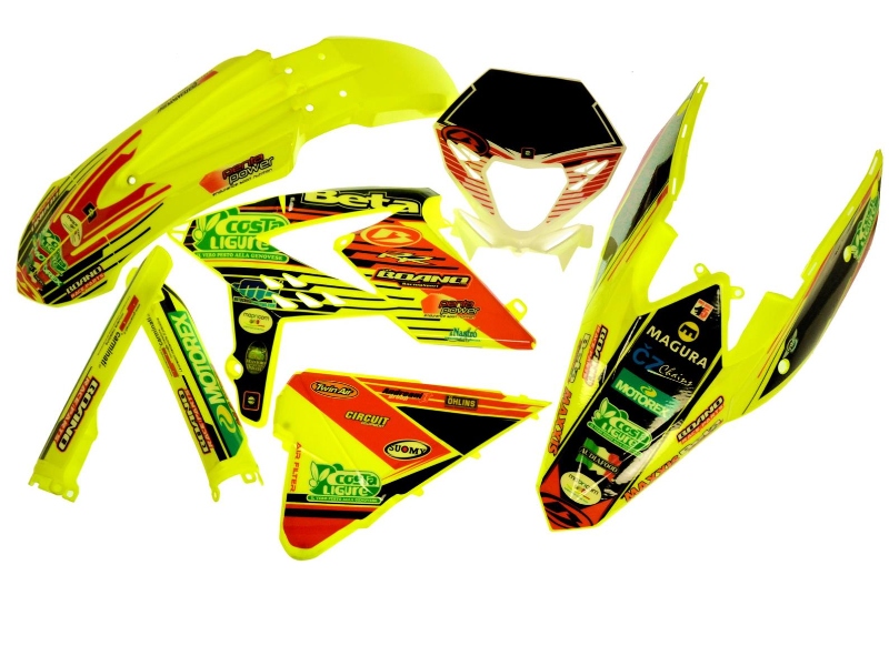 Boano stickerset Beta Enduro Fluo