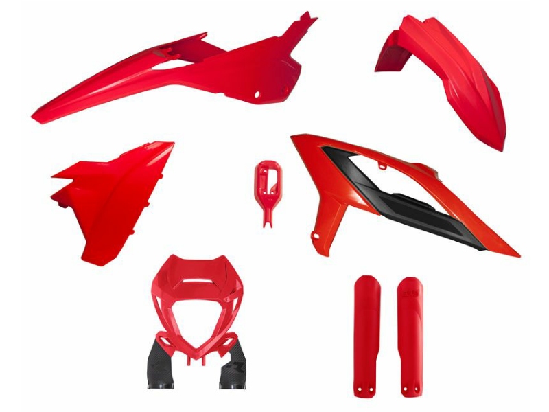 Beta plastic kit OEM rood