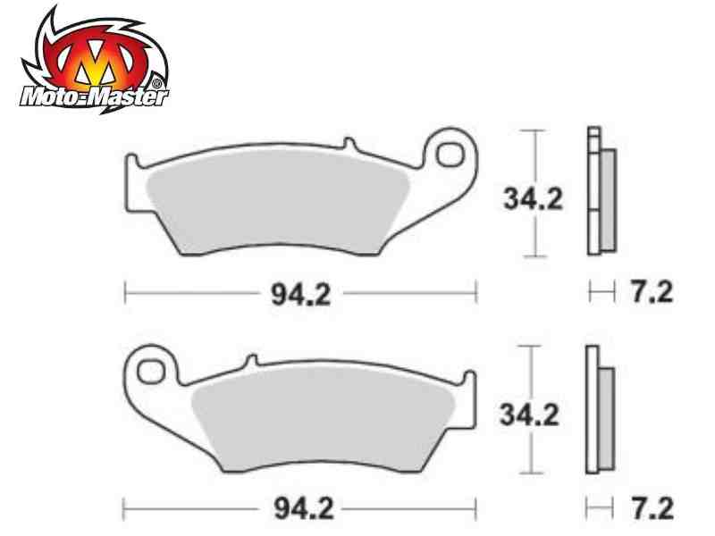 motomaster remblokken Beta Enduro A