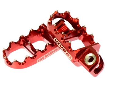 footpegs Xtrainer red