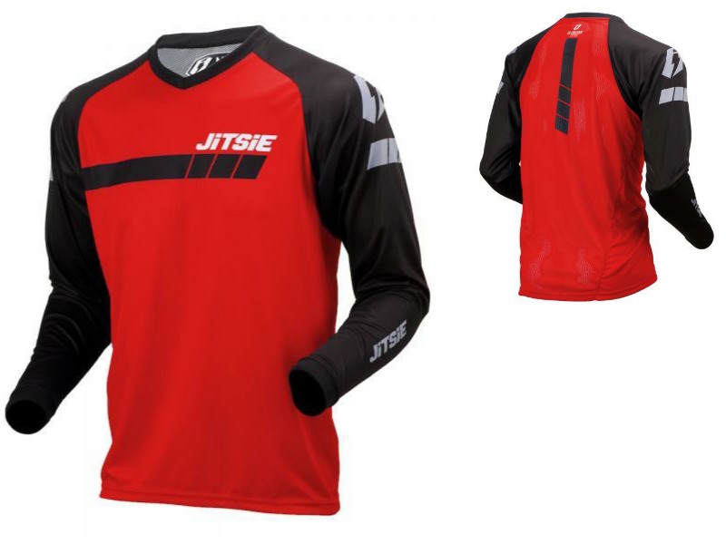 Jitsie shirt Triztan rood